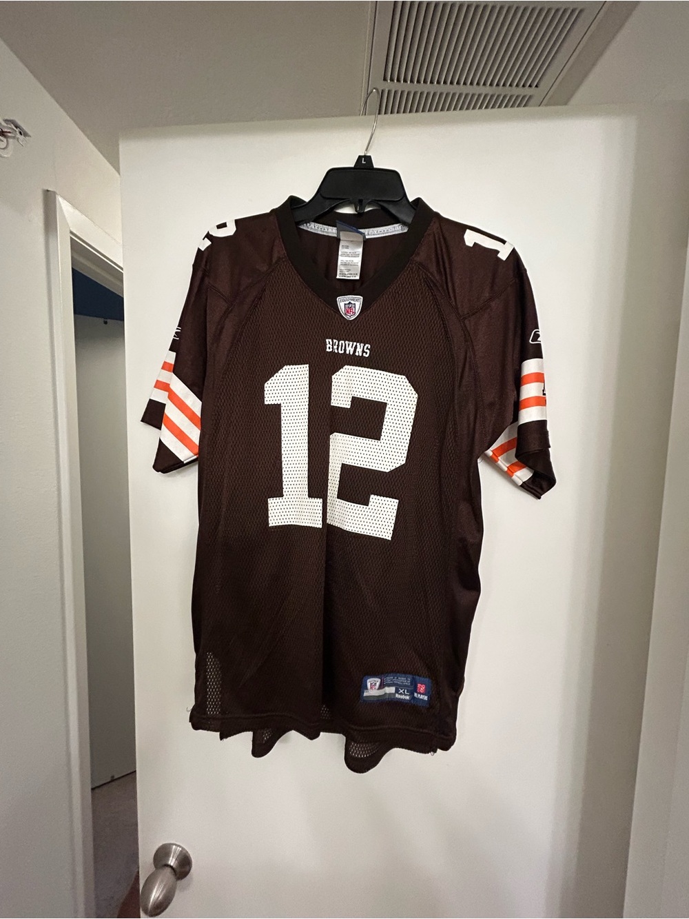 Colt McCoy Cleveland Browns #12 Brown Football Jersey